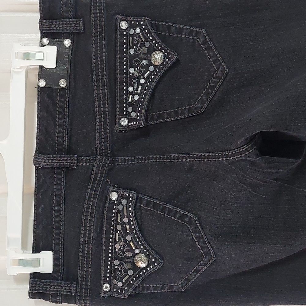 Blingy Black Jeans